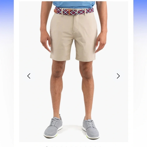 NWT Mugsy Arnies Golf Shorts in Khaki Sz 30 - Picture 1 of 12